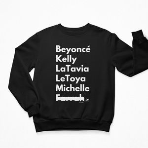 Beyoncé Destiny’s Child Inspired Crew Neck Sprinkle Sprinkle Sweatshirt